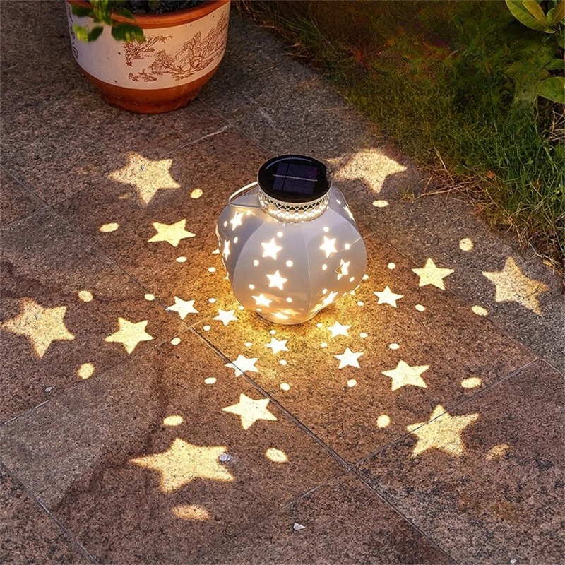 Smart Garden Lamp - Garden Star Projector Lamp Hanging Solar
