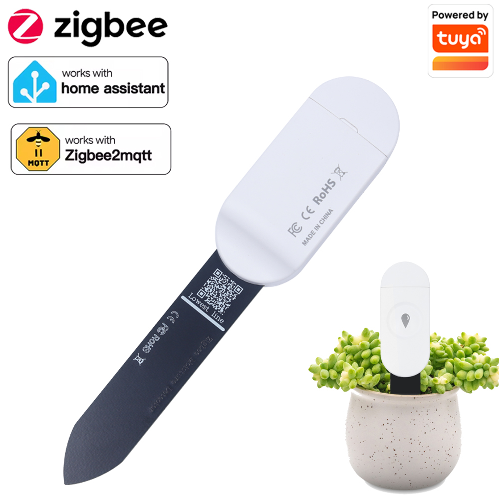 Smart Garden Products - Tuya Zigbee Temperature Humidity Moisture Detector