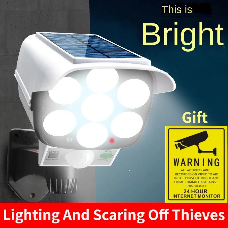 Smart Garden Lamp - Outdoor Solar Light Motion Sensor Security