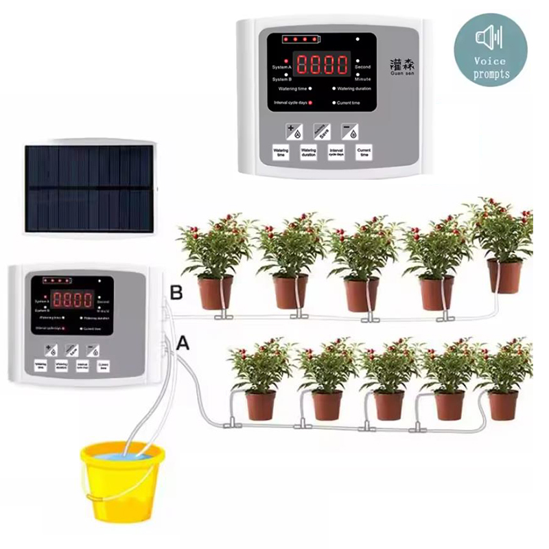 Yoocaa Smart Garden - Solar Irrigation System Garden Automatic Drip