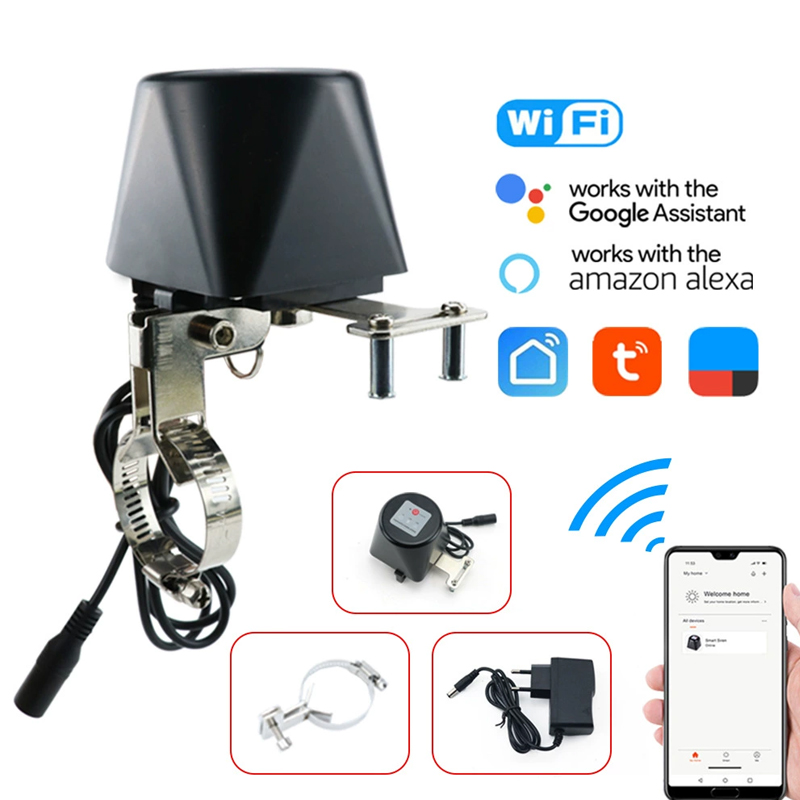 Smart Garden Water Timer - Tuya Smart Gas Valve WIFI Garden