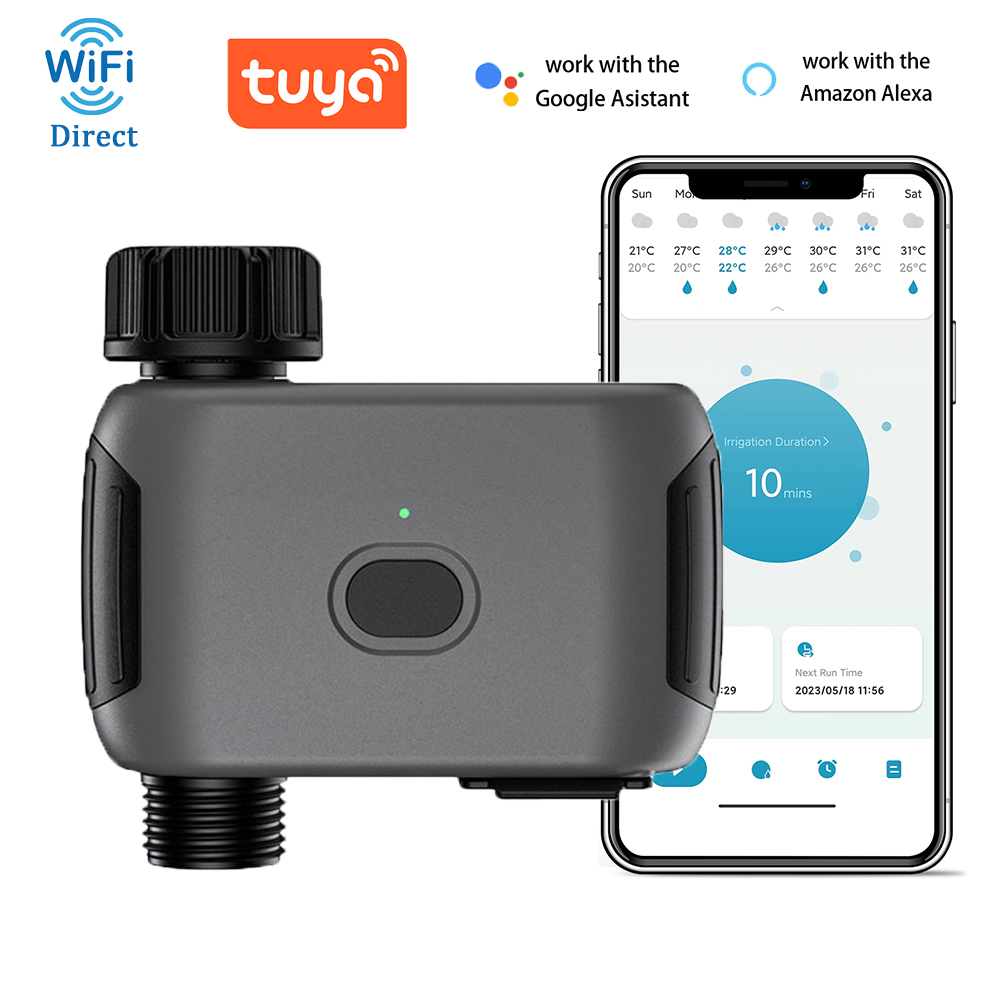 Smart Garden Water Timer - Insoma Wifi Sprinkler Timer Automatic Irrigation