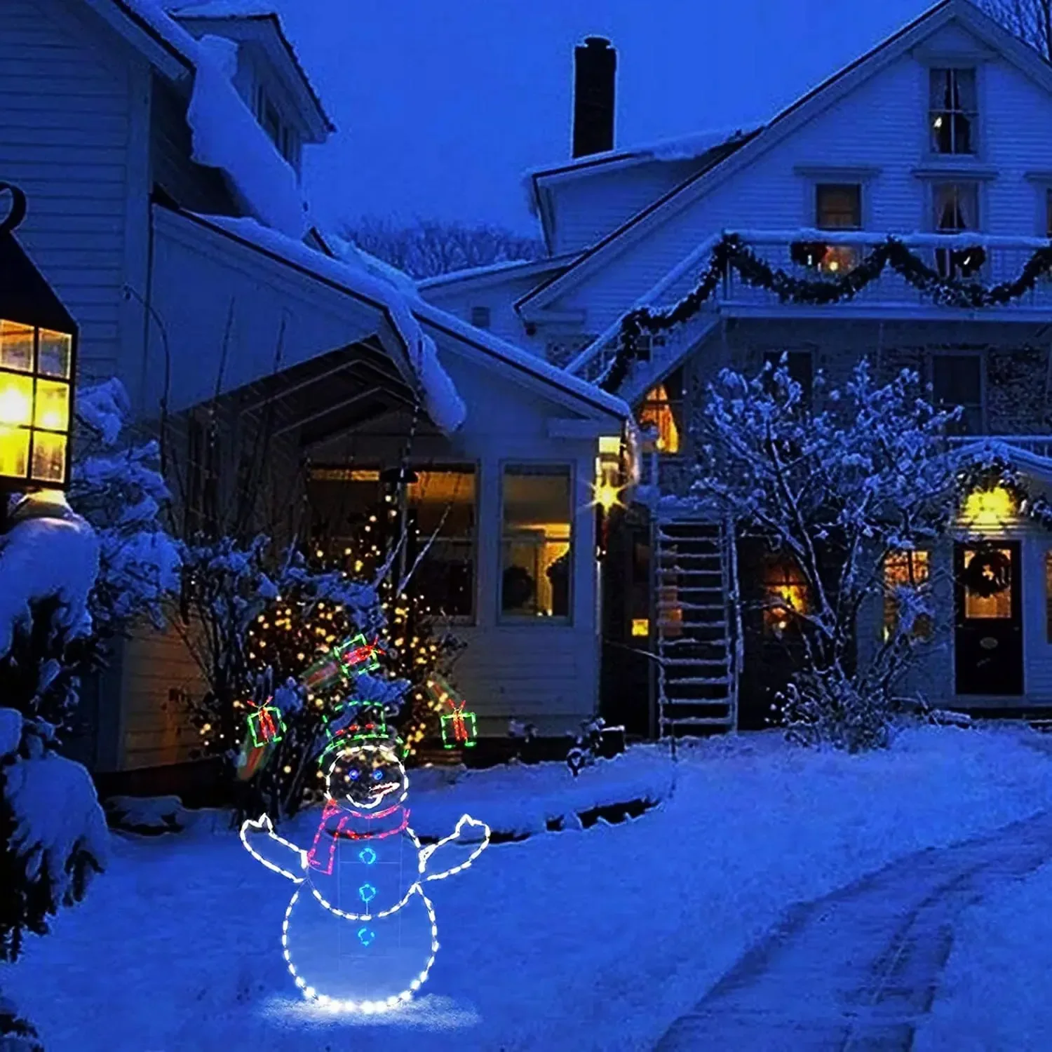 Animated Snowball Light LED Gl - Smart Garden Lamp 评论和价格