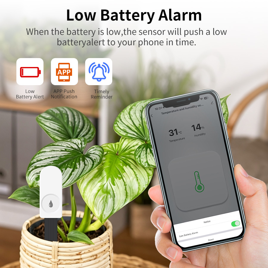 Smart ZigBee Soil Moisture Sen - Smart Garden Products 评论和价格