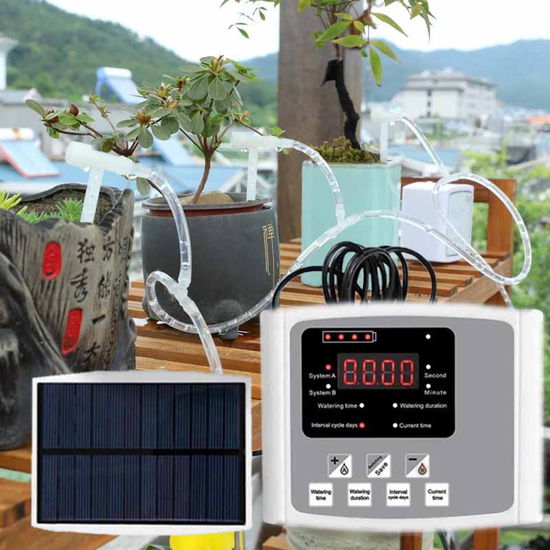 Automatic Solar Energy Drip Ir - Smart Garden Water Timer 评论和价格