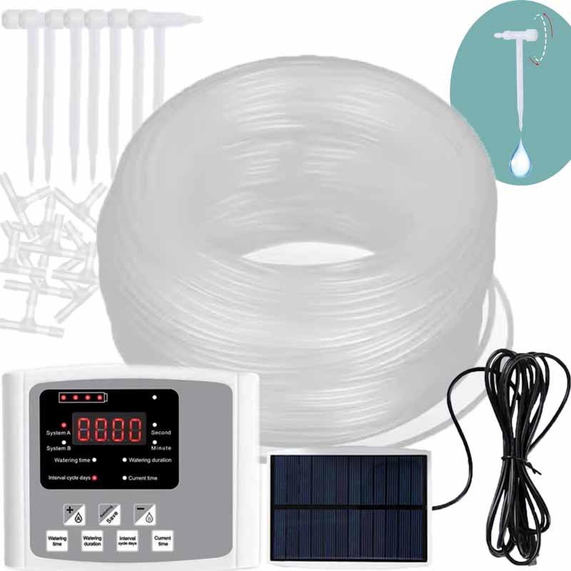 Automatic Solar Energy Drip Ir - Smart Garden Water Timer 评论和价格