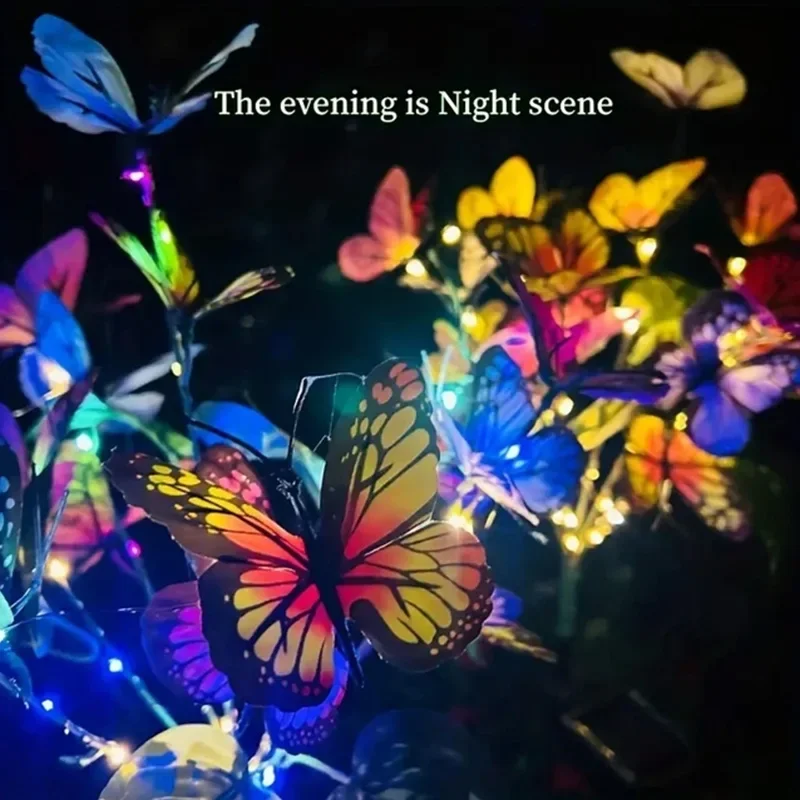 Solar LED Butterfly Garden Lig - Smart Garden Lamp 评论和价格