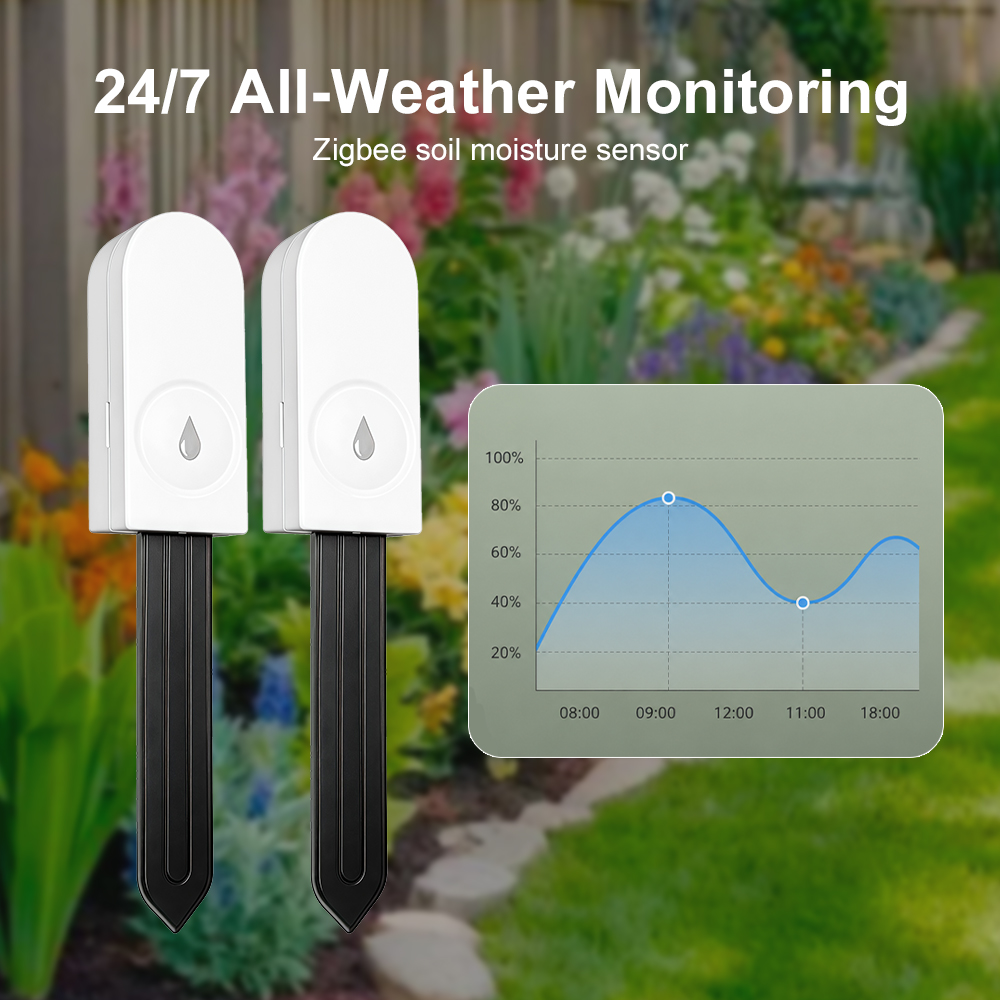Zigbee 3.0 Soil Moisture Senso - Smart Garden Products 评论和价格
