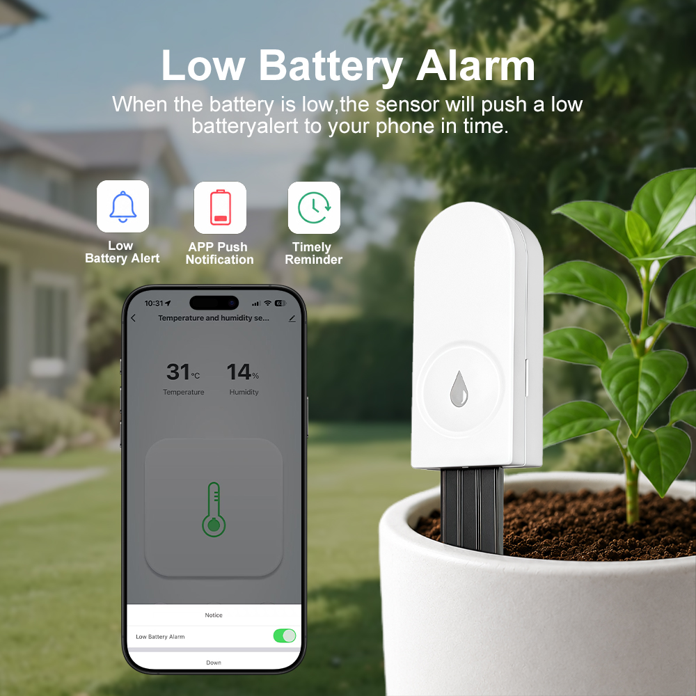 Zigbee 3.0 Soil Moisture Senso - Smart Garden Products 评论和价格