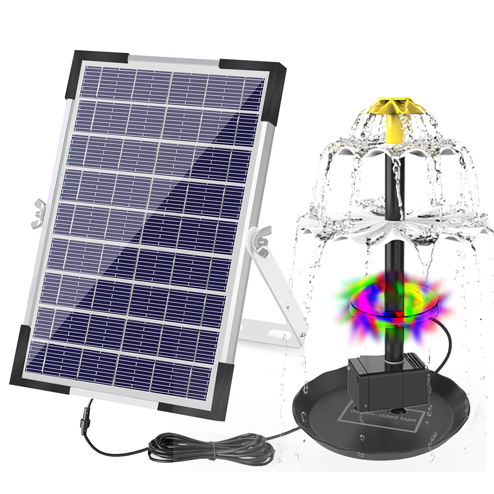 Solar Fountain Pump for Bird B - Smart Garden Lamp 评论和价格
