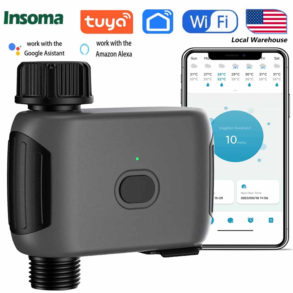INSOMA automatic plant irrigat - Smart Garden Water Timer 评论和价格