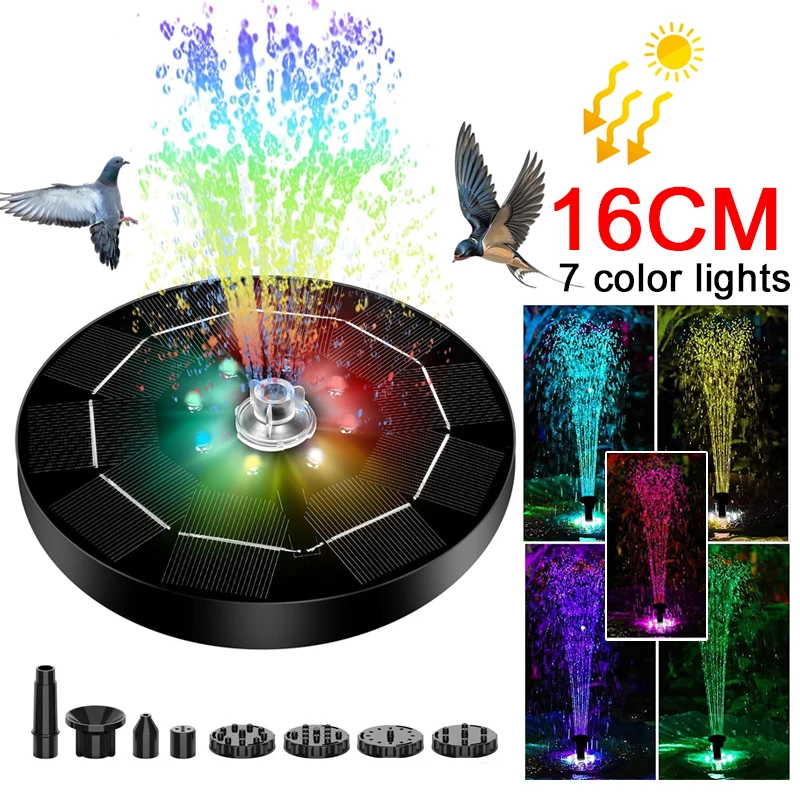 Fountain Light 7 Colors LED Li - Smart Garden Lamp 评论和价格