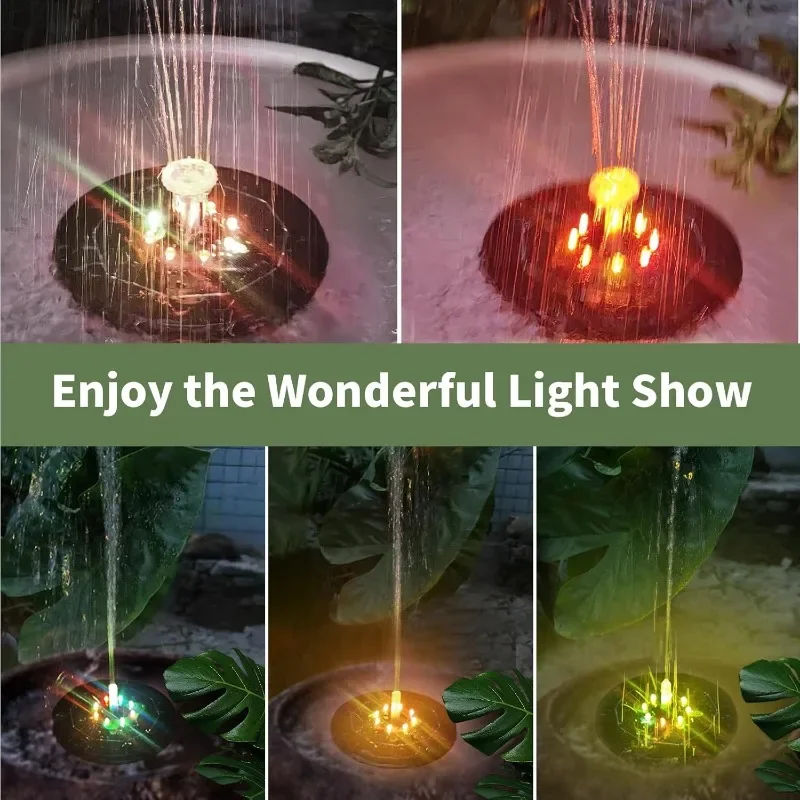 Fountain Light 7 Colors LED Li - Smart Garden Lamp 评论和价格