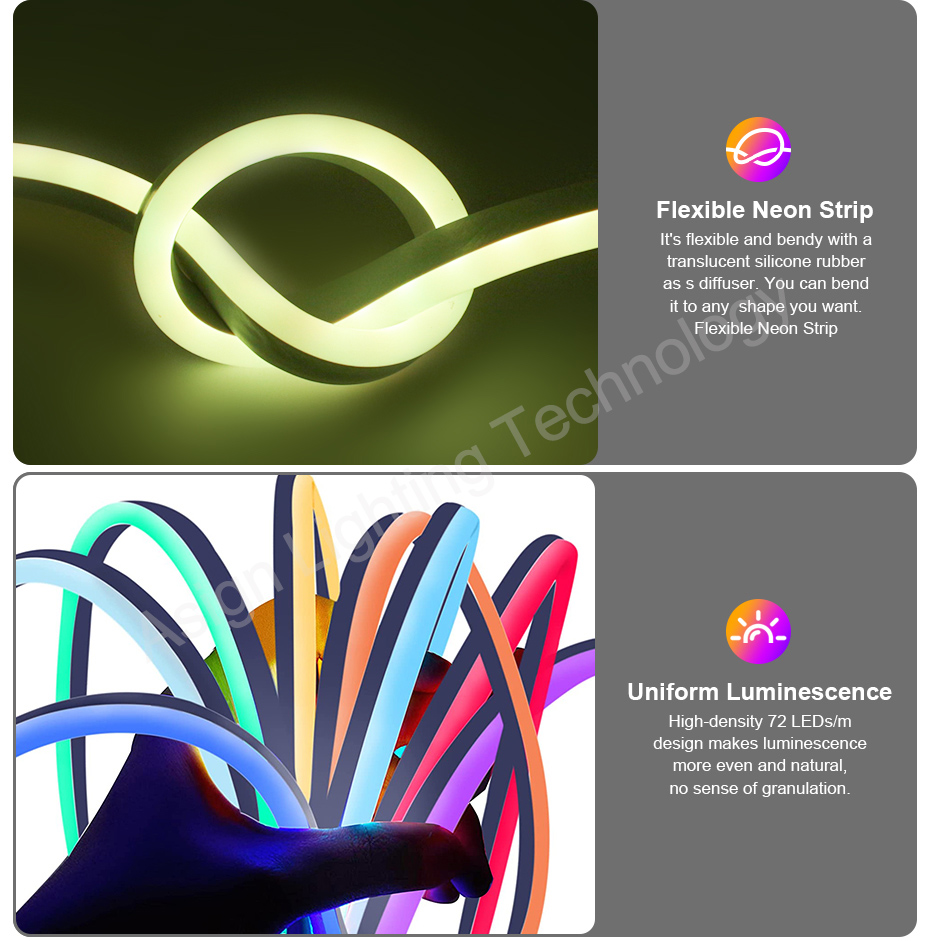 Smart RGB Led Neon Light EU UK - Smart Garden Lights Uk 评论和价格
