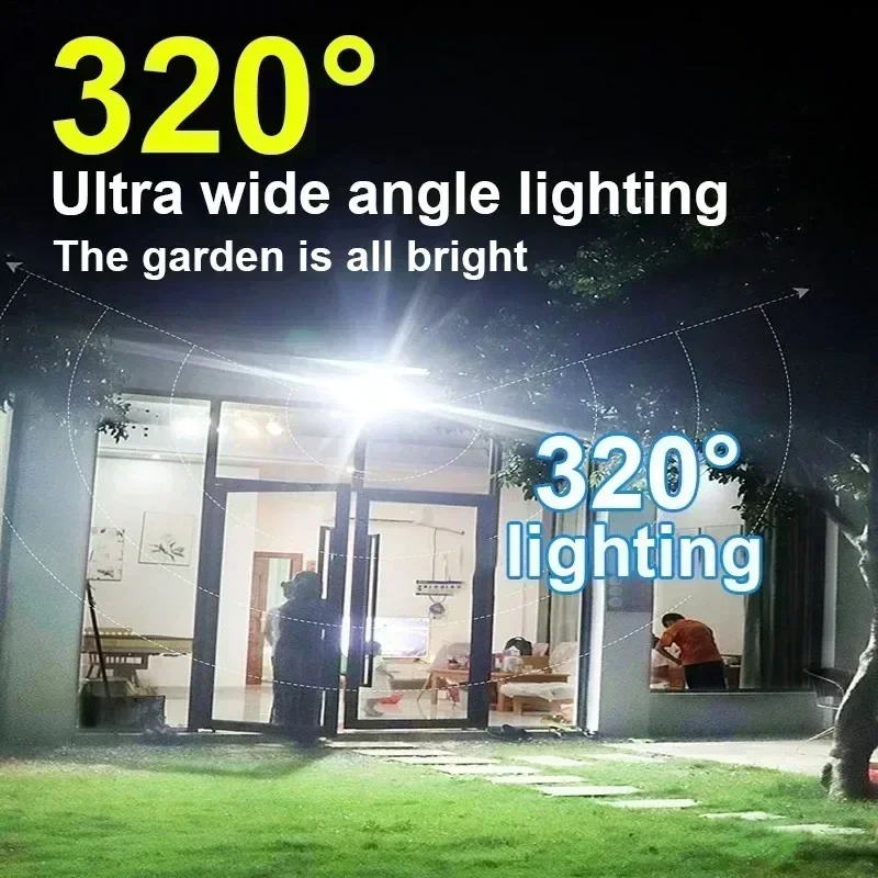 12000LM Powerful Solar Wall La - Smart Garden Lamp 评论和价格