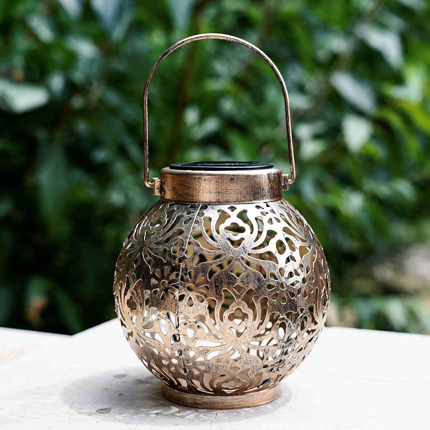 1-6PCS Moroccan Solar Lanterns - Smart Garden Lamp 评论和价格