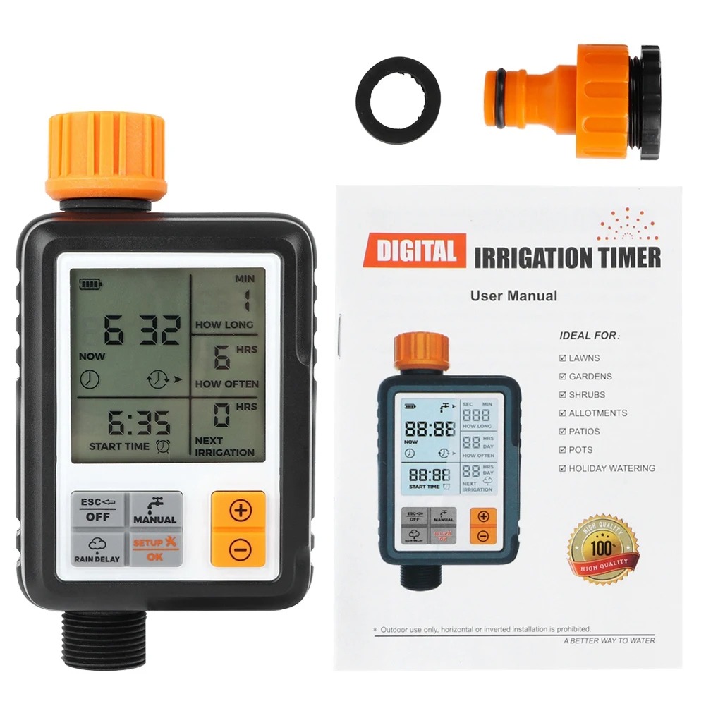 Electronic Garden Water Timer, - Smart Garden Water Timer 评论和价格
