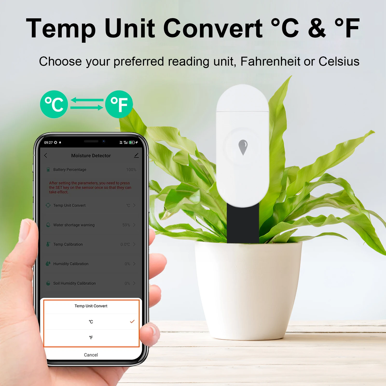 Tuya Zigbee Temperature Humidi - Smart Garden Products 评论和价格