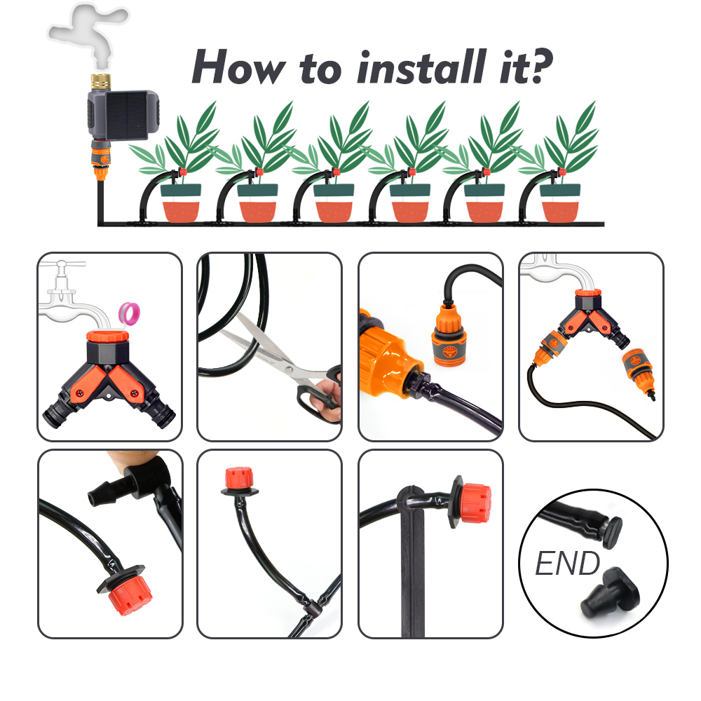 Smart App Remote Drip Irrigati - Smart Garden Water Timer 评论和价格