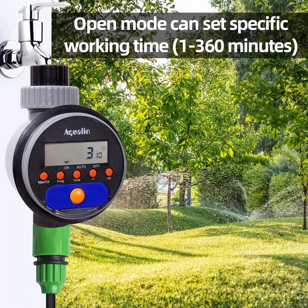Automatic LCD Display Watering - Smart Garden Water Timer 评论和价格