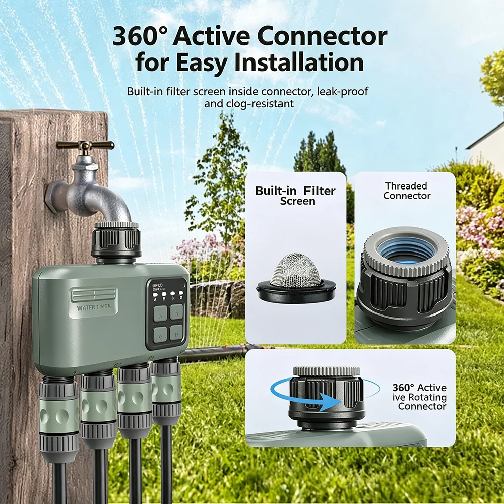 WiFi RF433 Smart Garden Sprink - Smart Garden Products 评论和价格