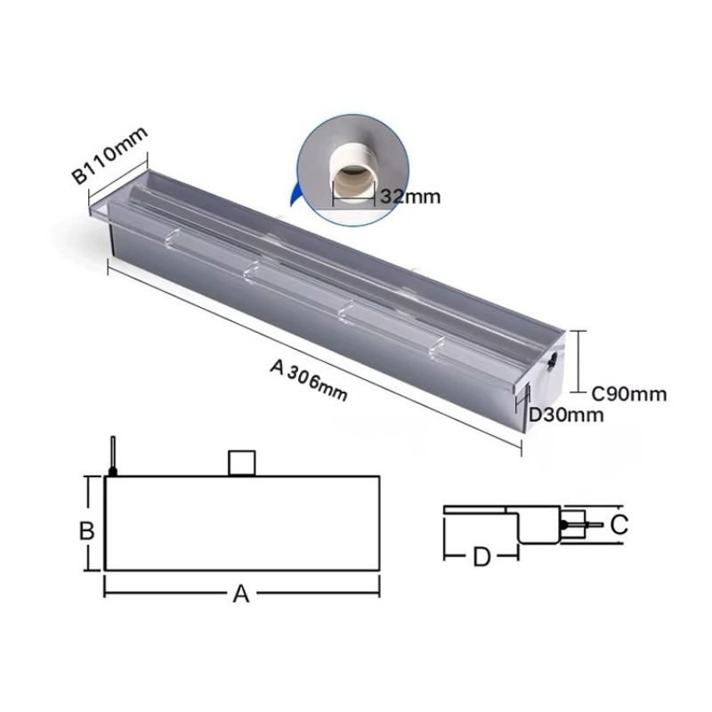 Acrylic Sheer Descent Waterfal - Smart Garden Lamp 评论和价格