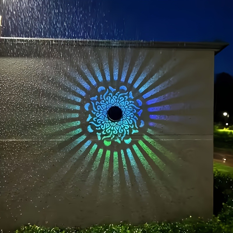 Solar LED Wall Light Mandala P - Smart Garden Lamp 评论和价格