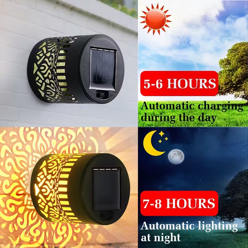 Solar LED Wall Light Mandala P - Smart Garden Lamp 评论和价格