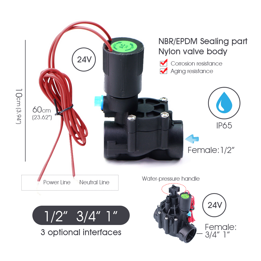 Garden Hose Solenoid Valve Con - Smart Garden Products 评论和价格